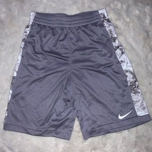 Boys grey Nike shorts